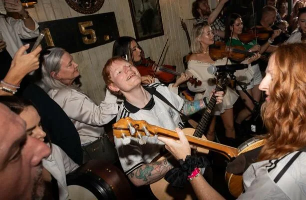 Ed Sheeran Stops Wexford in Its Tracks: Surprise Gig at Fleadh Cheoil 2025
